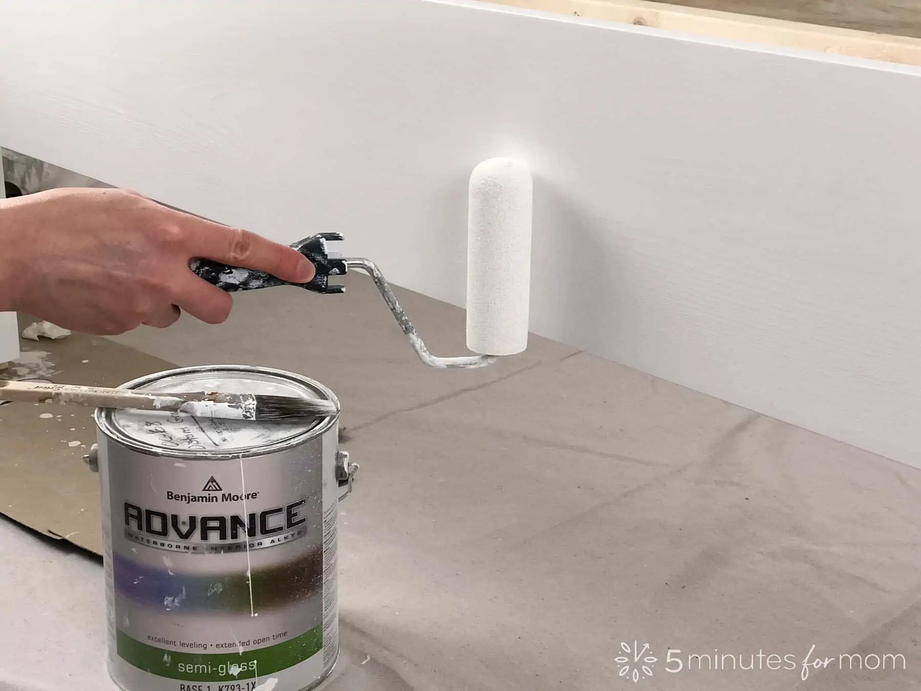 DIY Wood Bed Frame How to Build a Bed Frame 5 Minutes for Mom