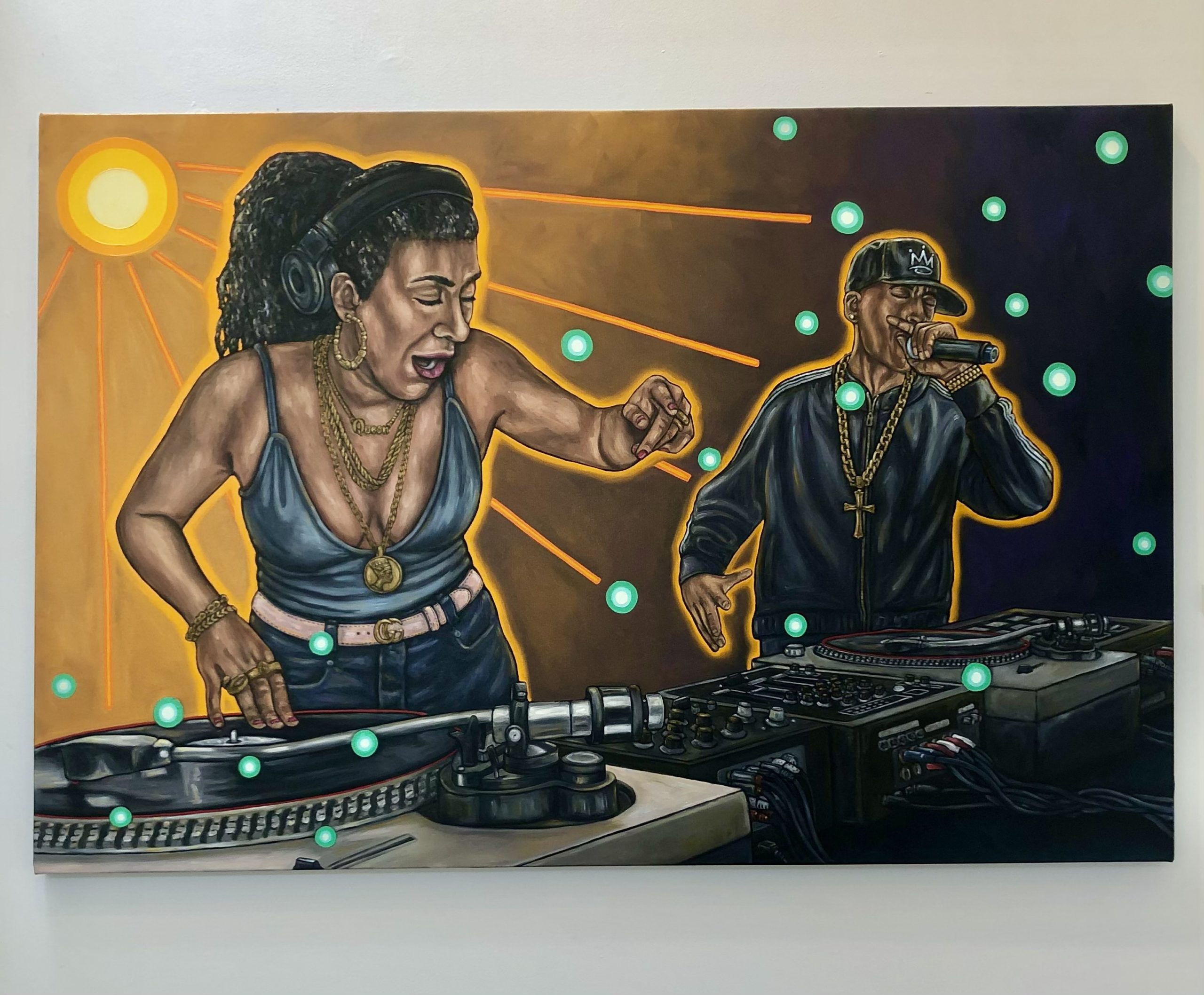 Two turntables and a Microphone 5 Points Gallery