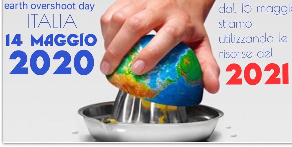 Overshoot Day 2020 per l'Italia è il 14 maggio ASSOCIAZIONE 5R ZERO