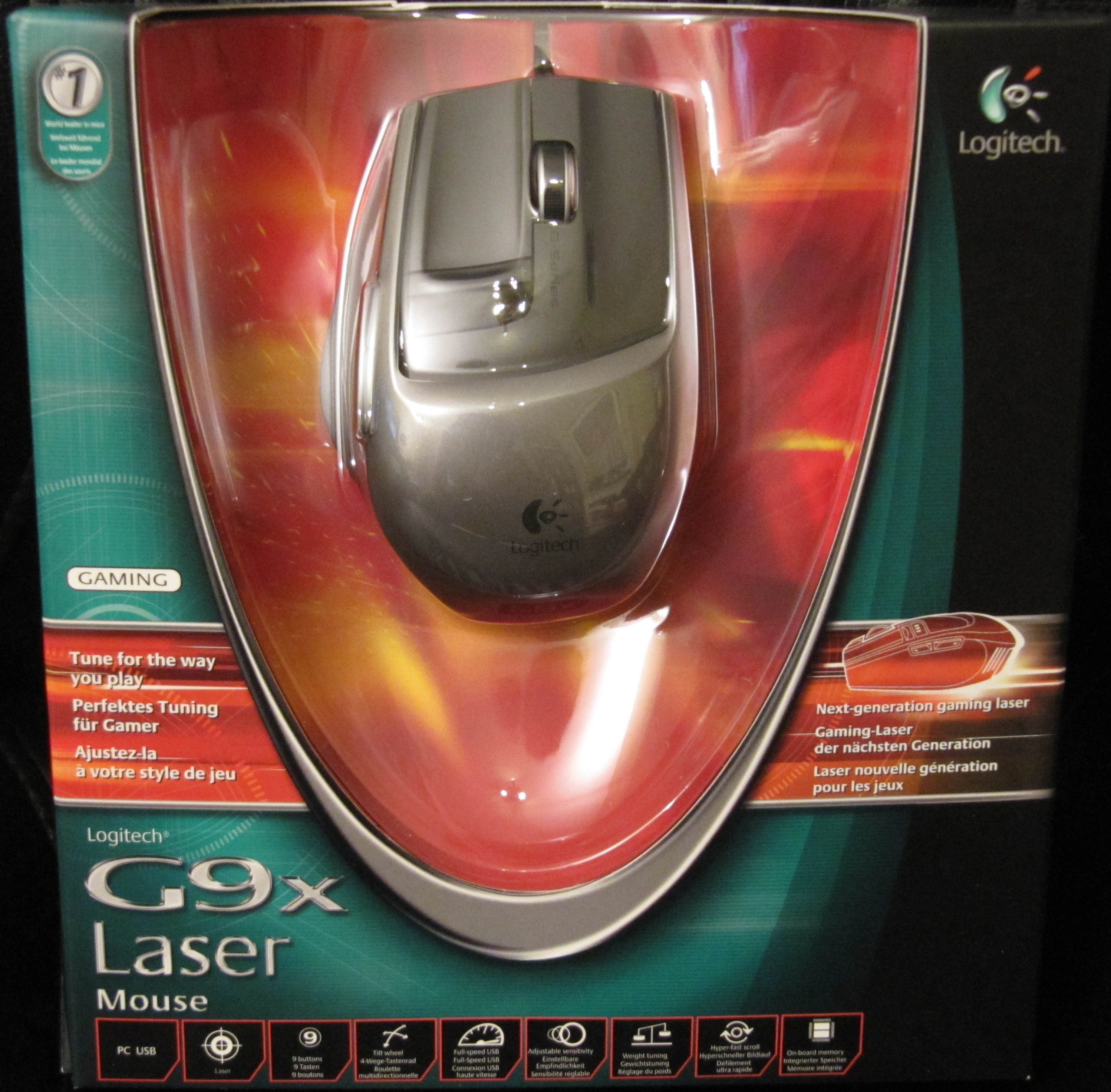 Fordern sie ihr gratis muster an! Im Test Logitech G9x Laser Maus Verarbeitung Ersteindruck Und Verschiedene Griffe