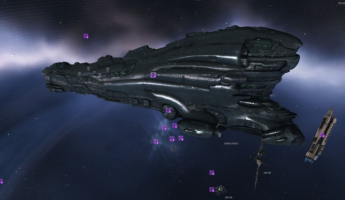 Eve Online Titanbridge Ganking deluxe