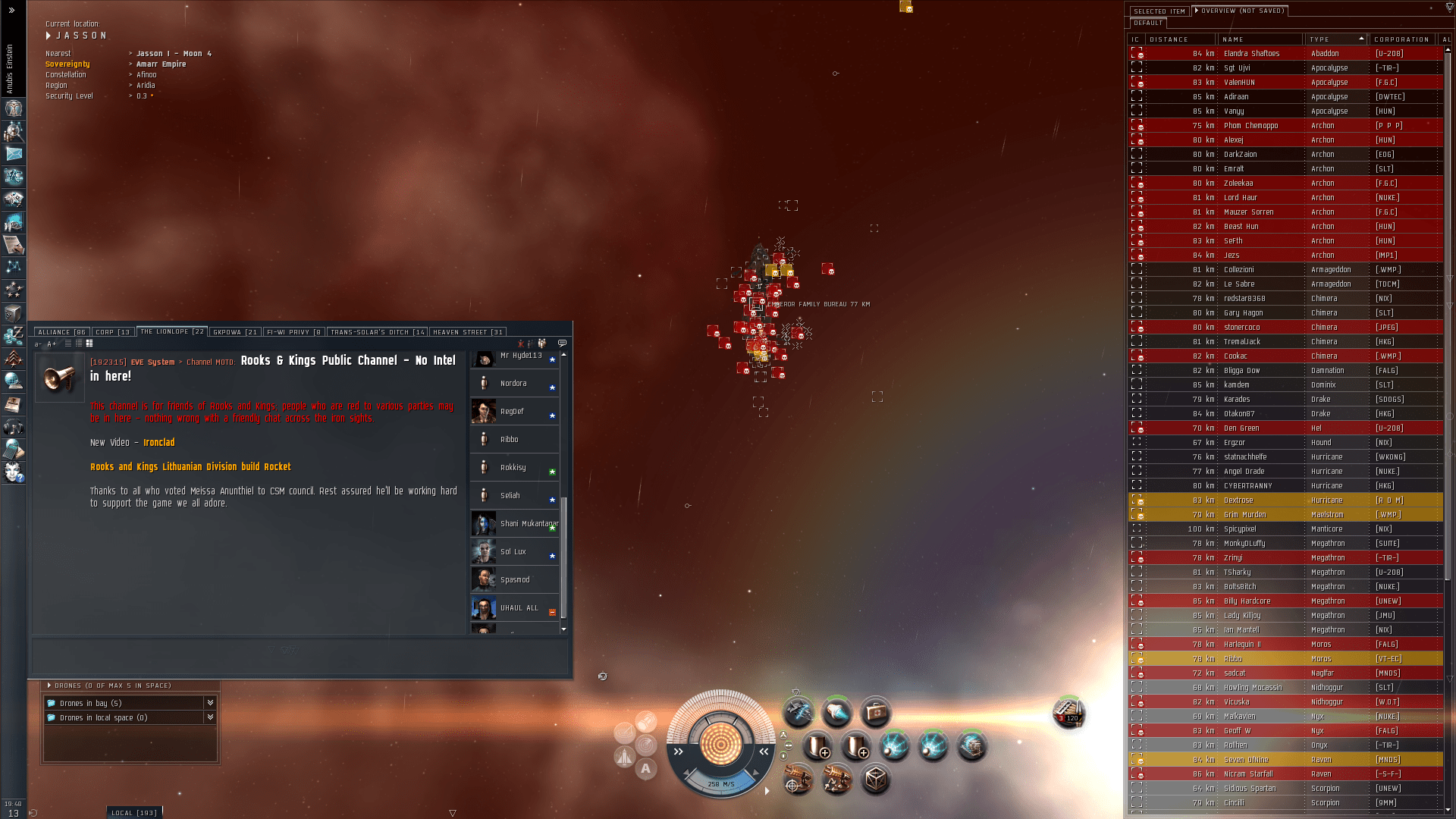 Eve Online Neues von der T3 Front Five Sec Rule