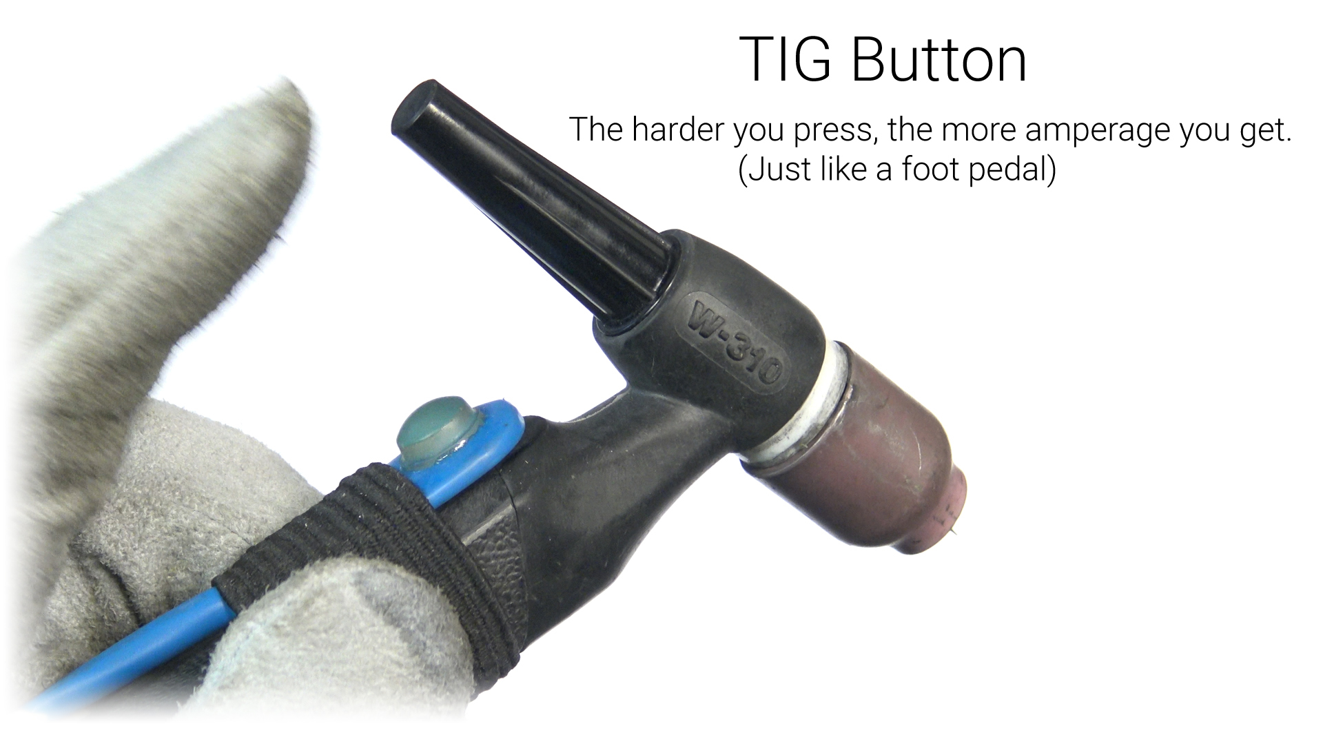 TIG Button 6061 Finger Hand Amperage Control Order HERE