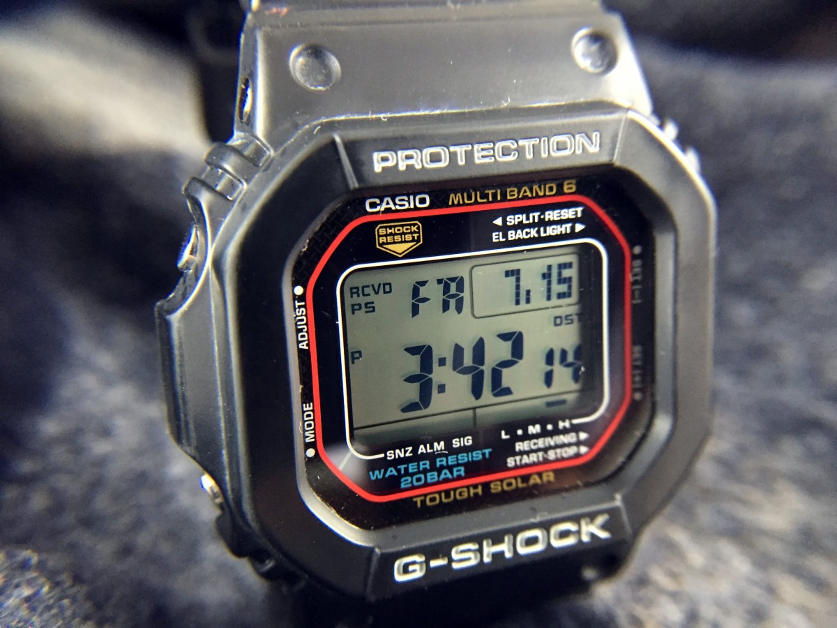 Casio GShock GWM5610 Atomic Solar HandsOn Review — 60Clicks