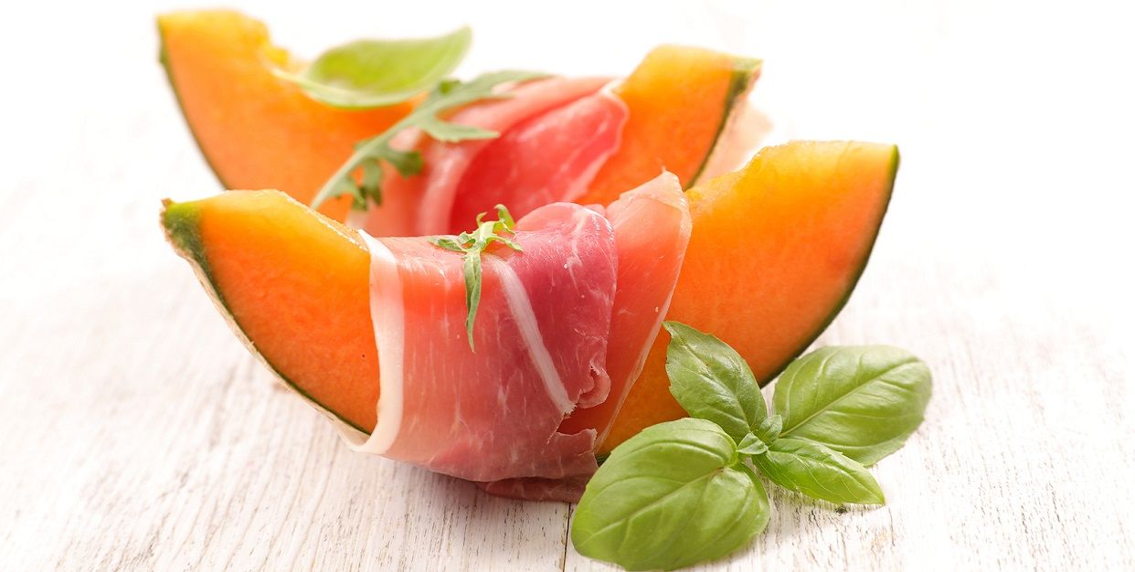 De dónde viene el melón con jamón