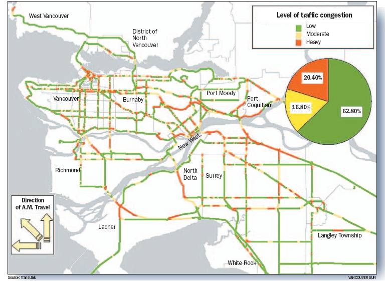 Planners can do only so much traffic congestion is a part of life « Les Twarog Vancouver Real