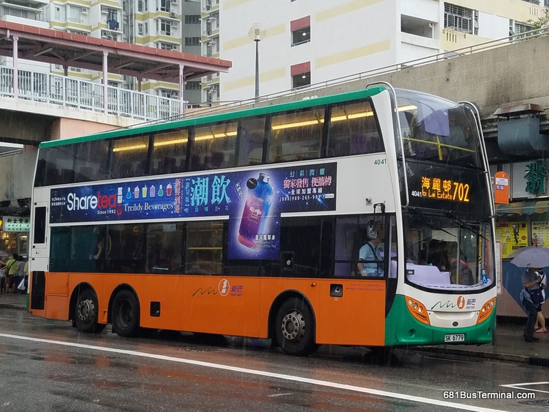 NWFB Bus Route 新巴路線 702