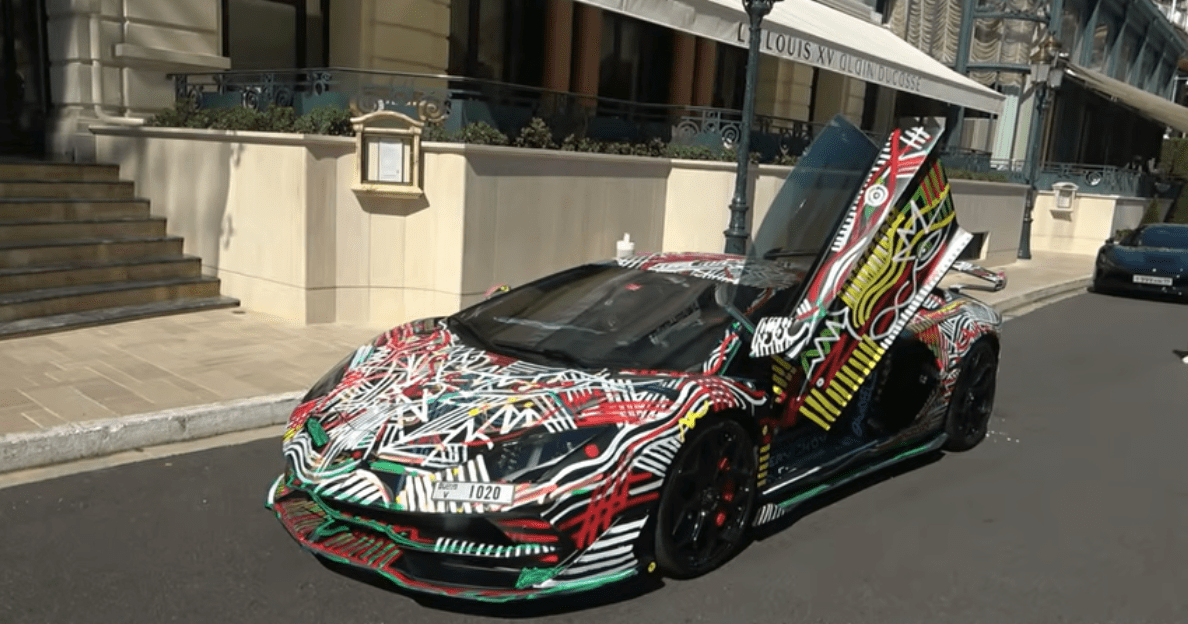 HandPainted Aventador SVJ Work of Art or Vandalism
