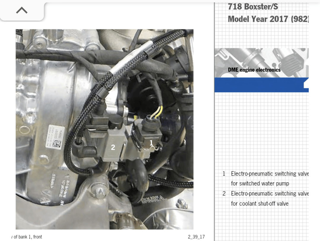 Cooling system fault journey on 2018 718 Boxster GTS (2.5T