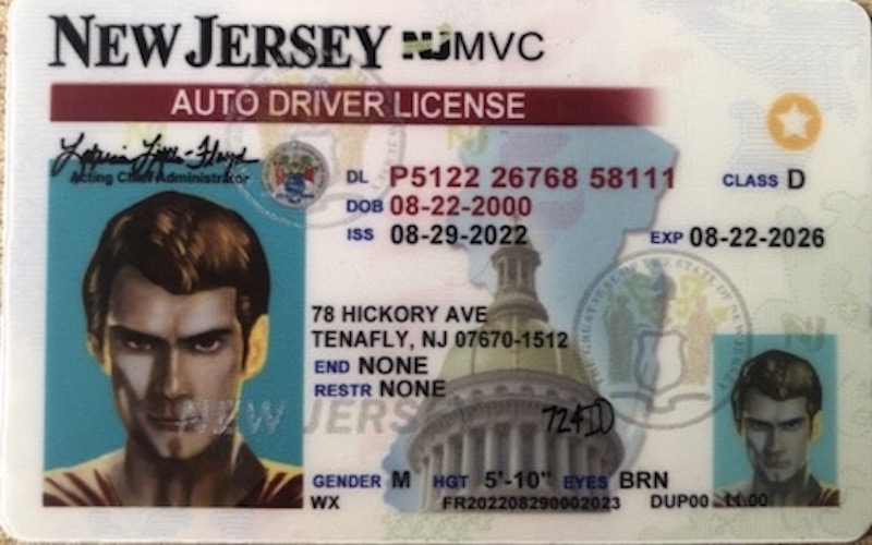 New Jersey ID 724ID