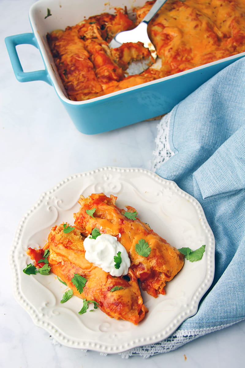 America's Test Kitchen Chicken Enchiladas Recipe