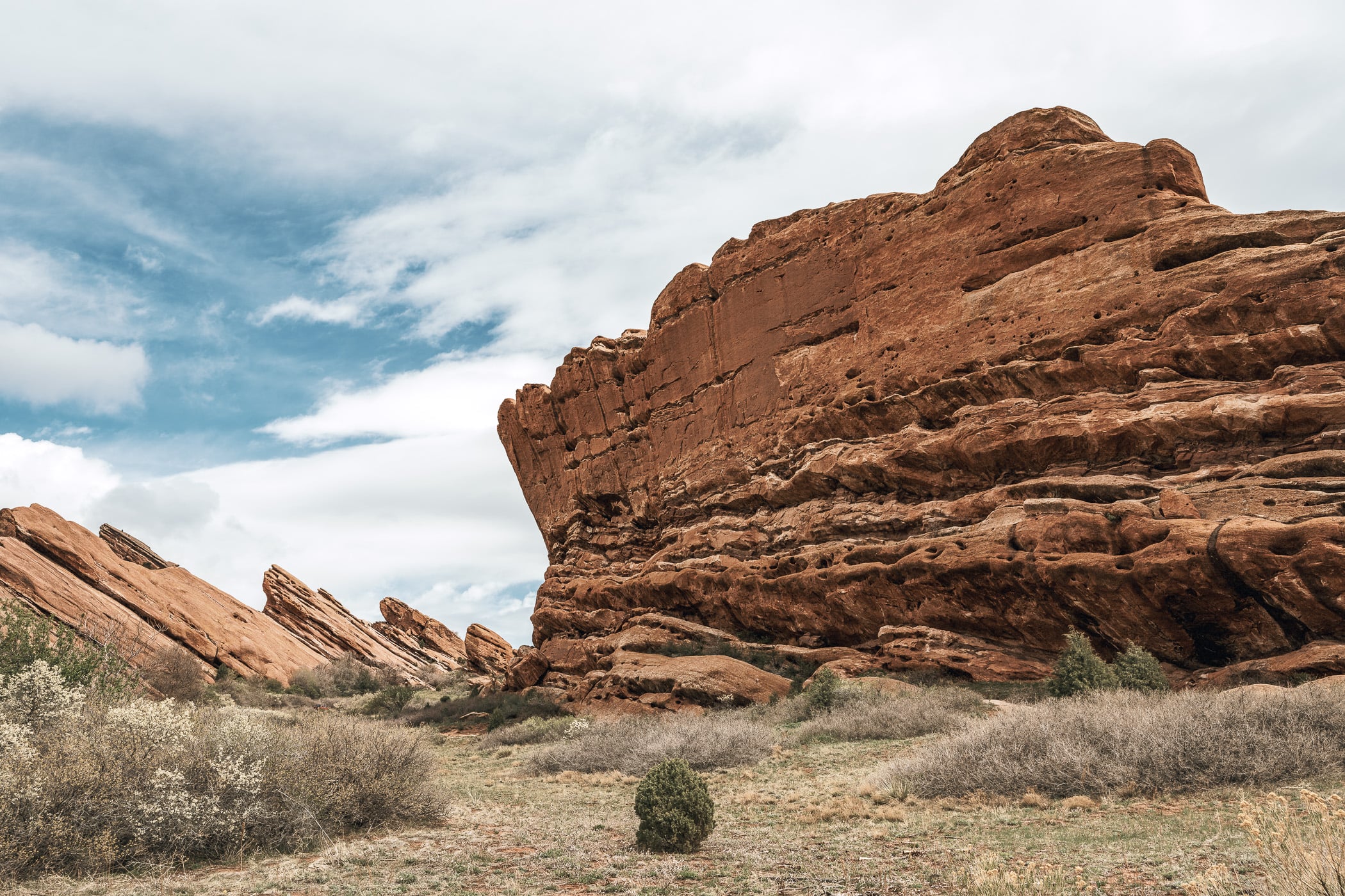 Among the Red Rocks The majestic sandstone rock formations of