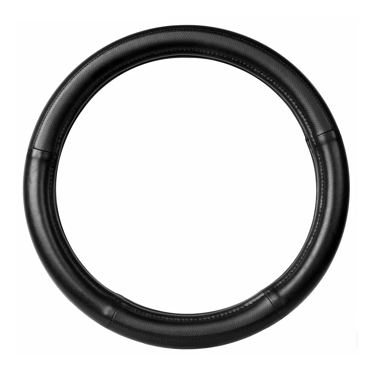 20" Deluxe Series Heavy Duty Steering Wheel Cover Black » 75 Chrome Shop