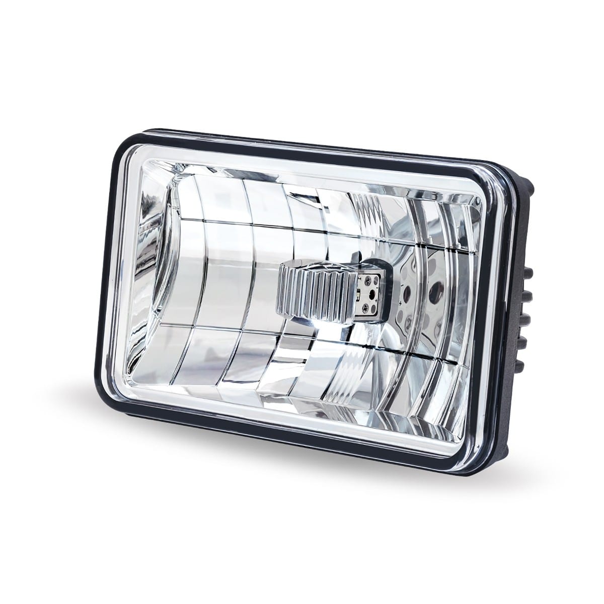 4" X 6" LED Reflector Headlight HIGH BEAM » 75 Chrome Shop