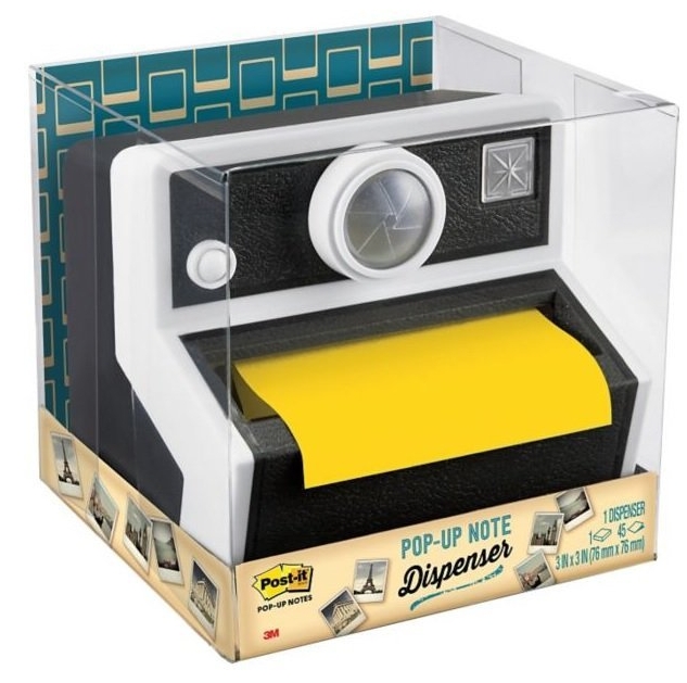 Postit Popup Camera Note Dispenser