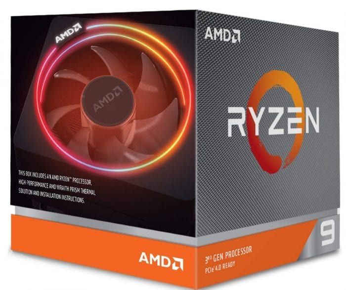AMD Ryzen 9 3900X 12core, 24Thread Unlocked Desktop Processor with