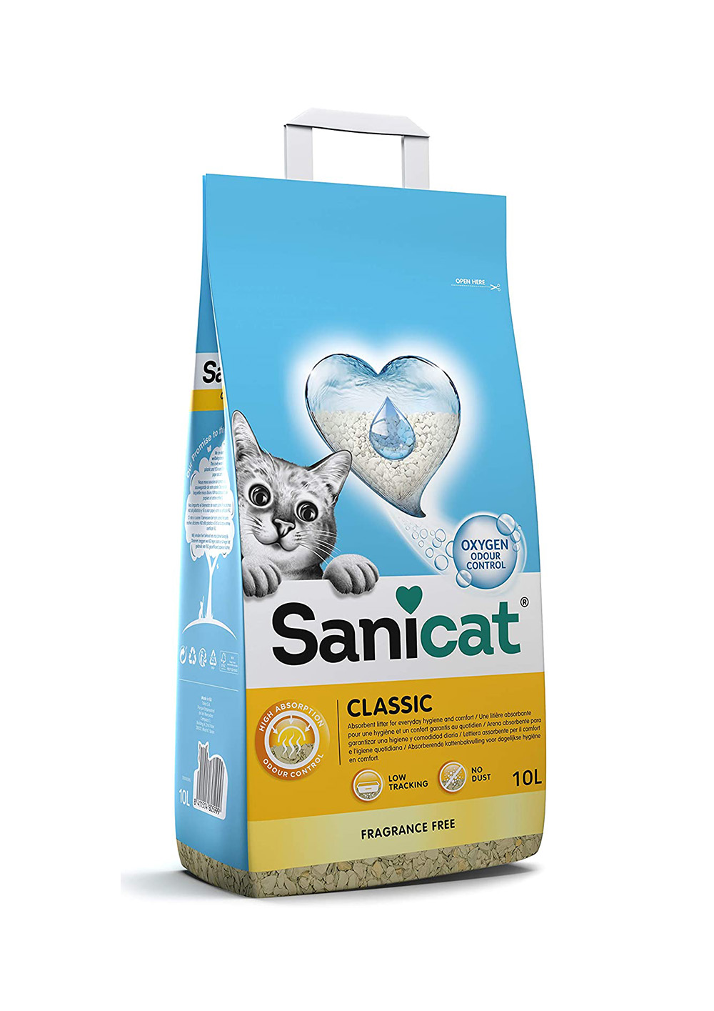 SANI CAT Classic Litter 10 Liter 7pets