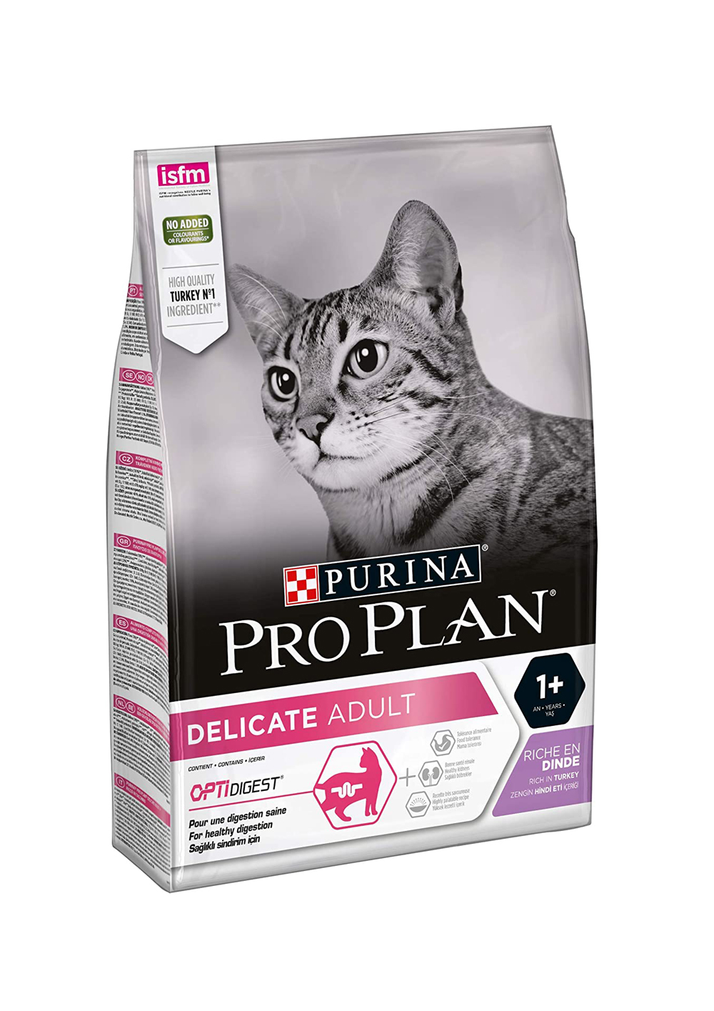 Purina Pro PLAN Delicate Adult 10kg 7pets