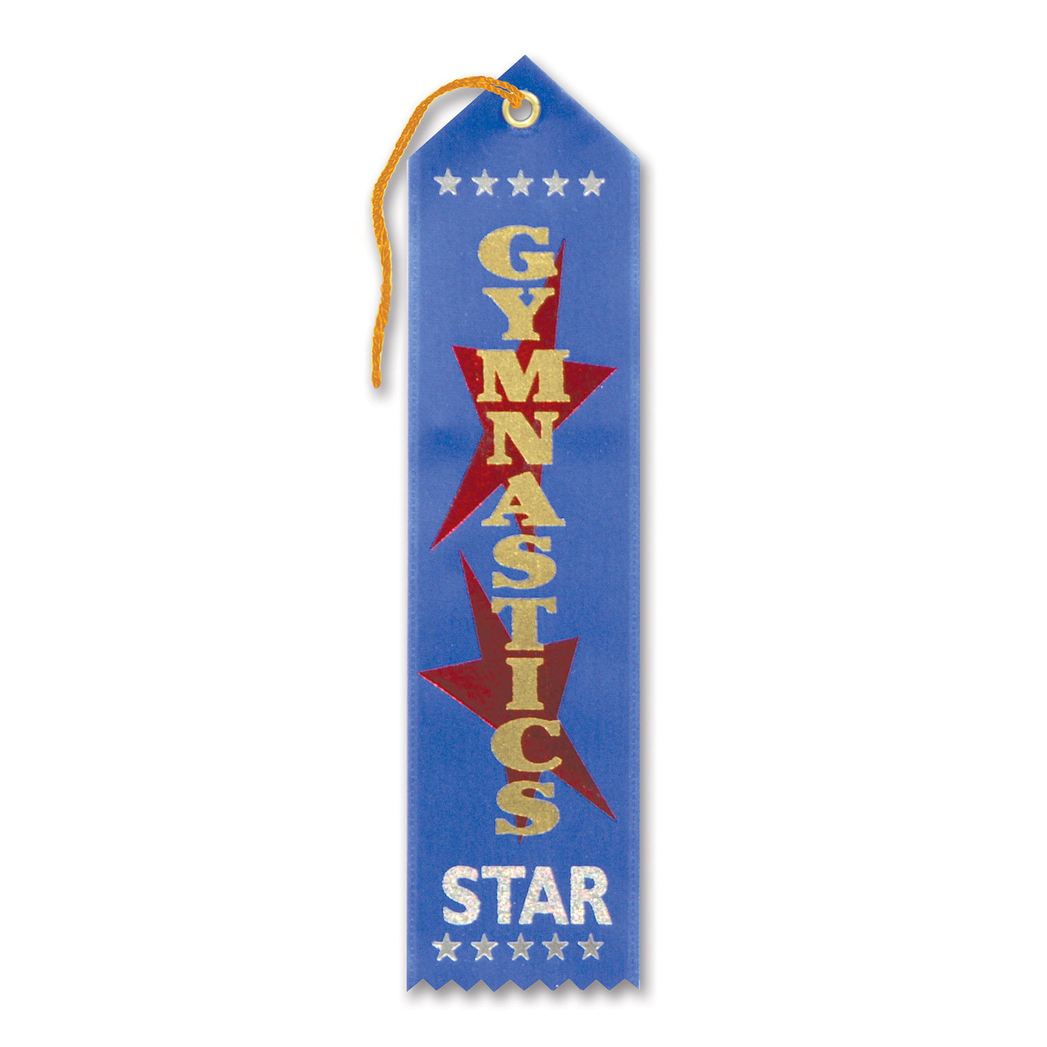 gymnastics star award ribbon