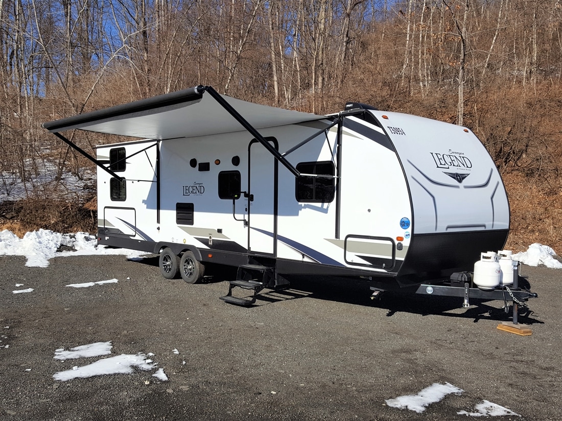 30′ Quad Bunk w/ Slide Travel Trailer For Rental
