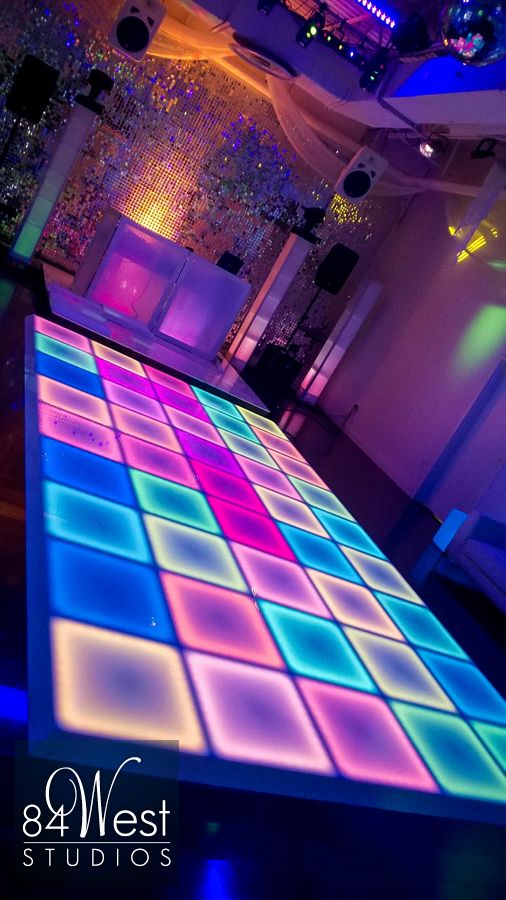 LED Dance Floor 84 WEST STUDIOS South Florida Events