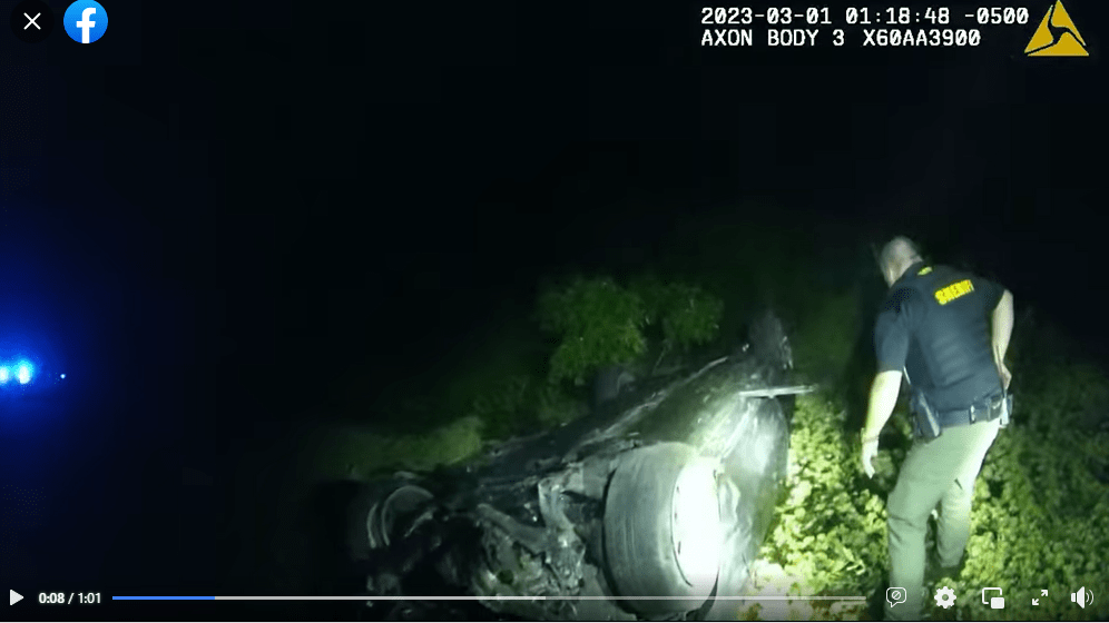 Phone app helps Florida deputies find man trapped in submerged vehicle