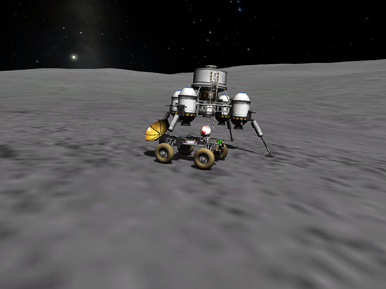 reusable mun lander and rover Gameplay Questions and Tutorials