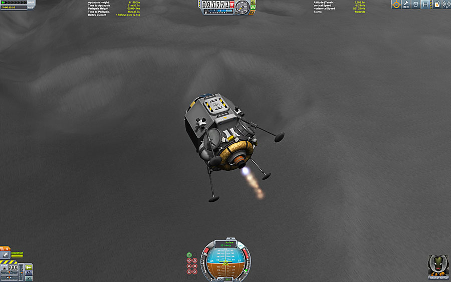 Kerbal Space Program Mun Landing