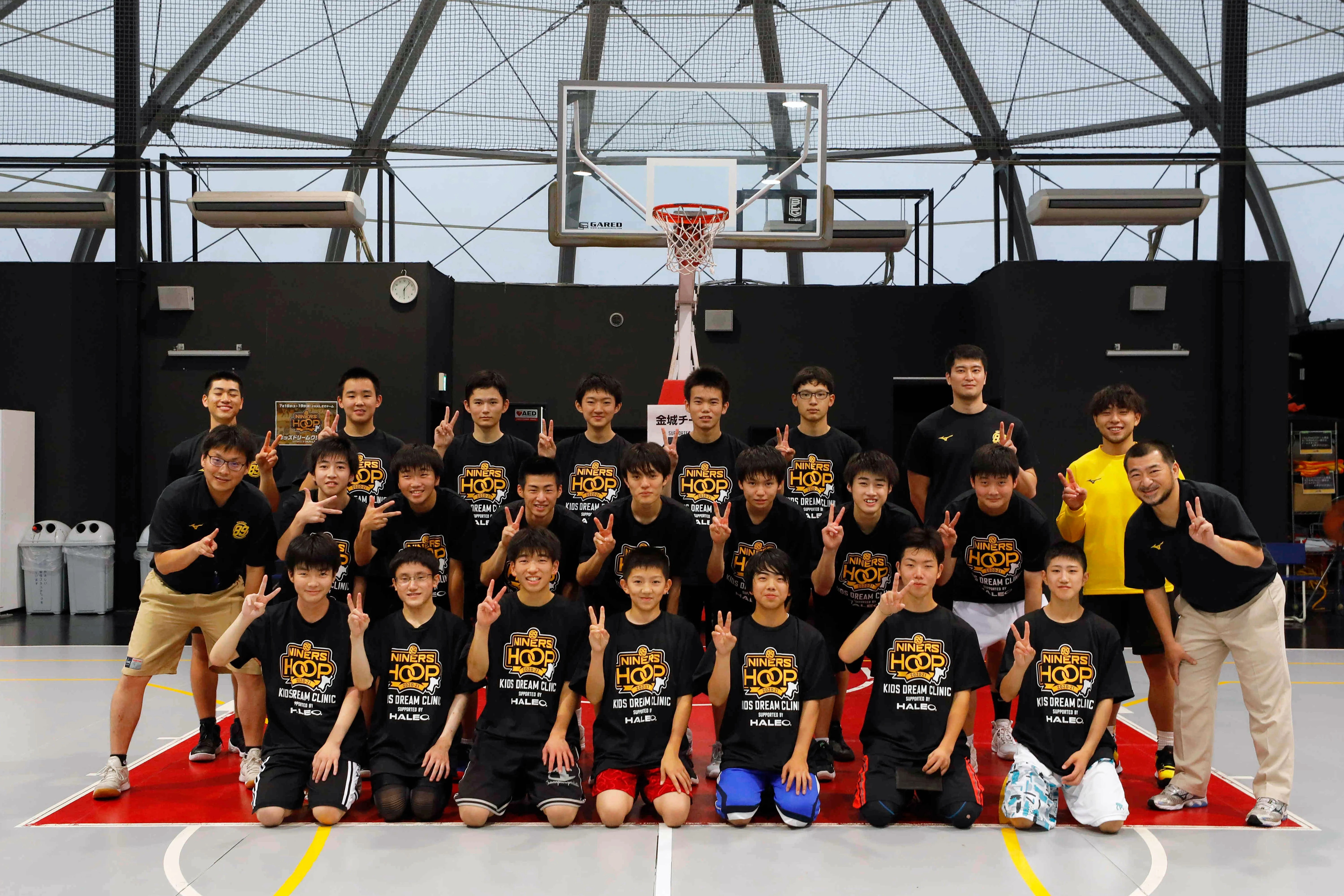 「NINERS HOOP」キッズドリームクリニックを開催いたしました 仙台89ERS