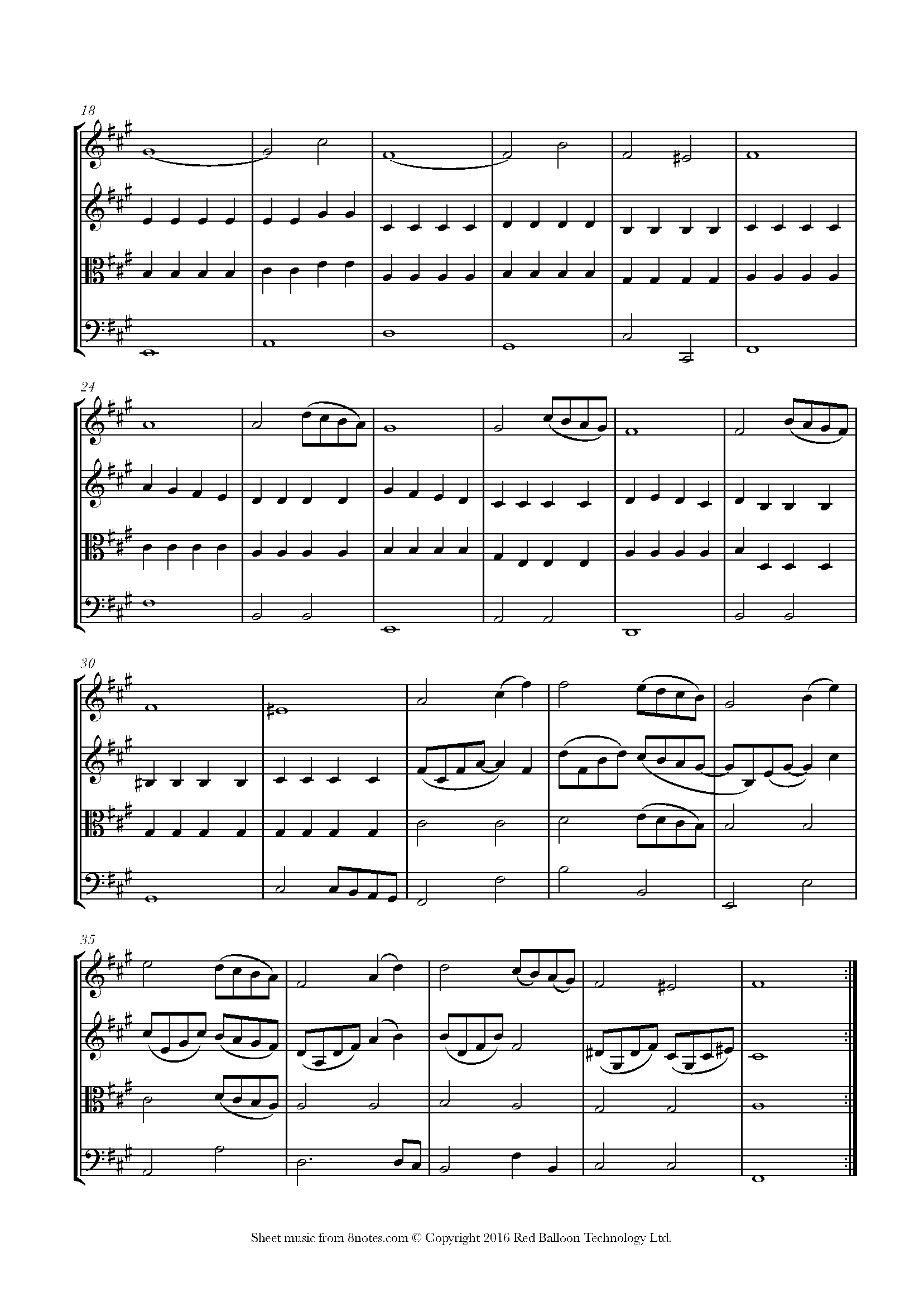 Caccini Ave Maria Sheet music for String Quartet