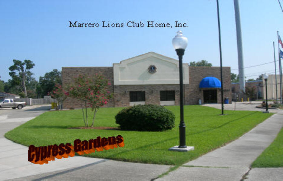 Cypress Garden Reception Hall in Marrero, La.