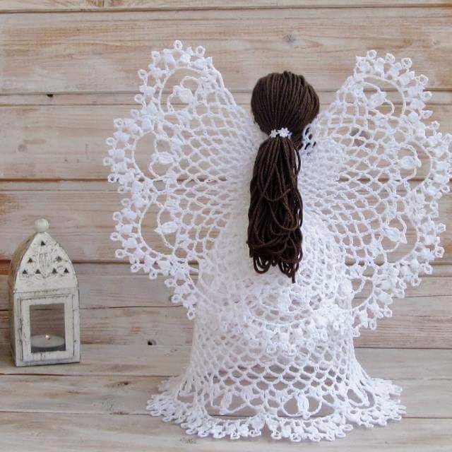 Crochet Angels with tutorial Home, Garden and Crochet Patterns and