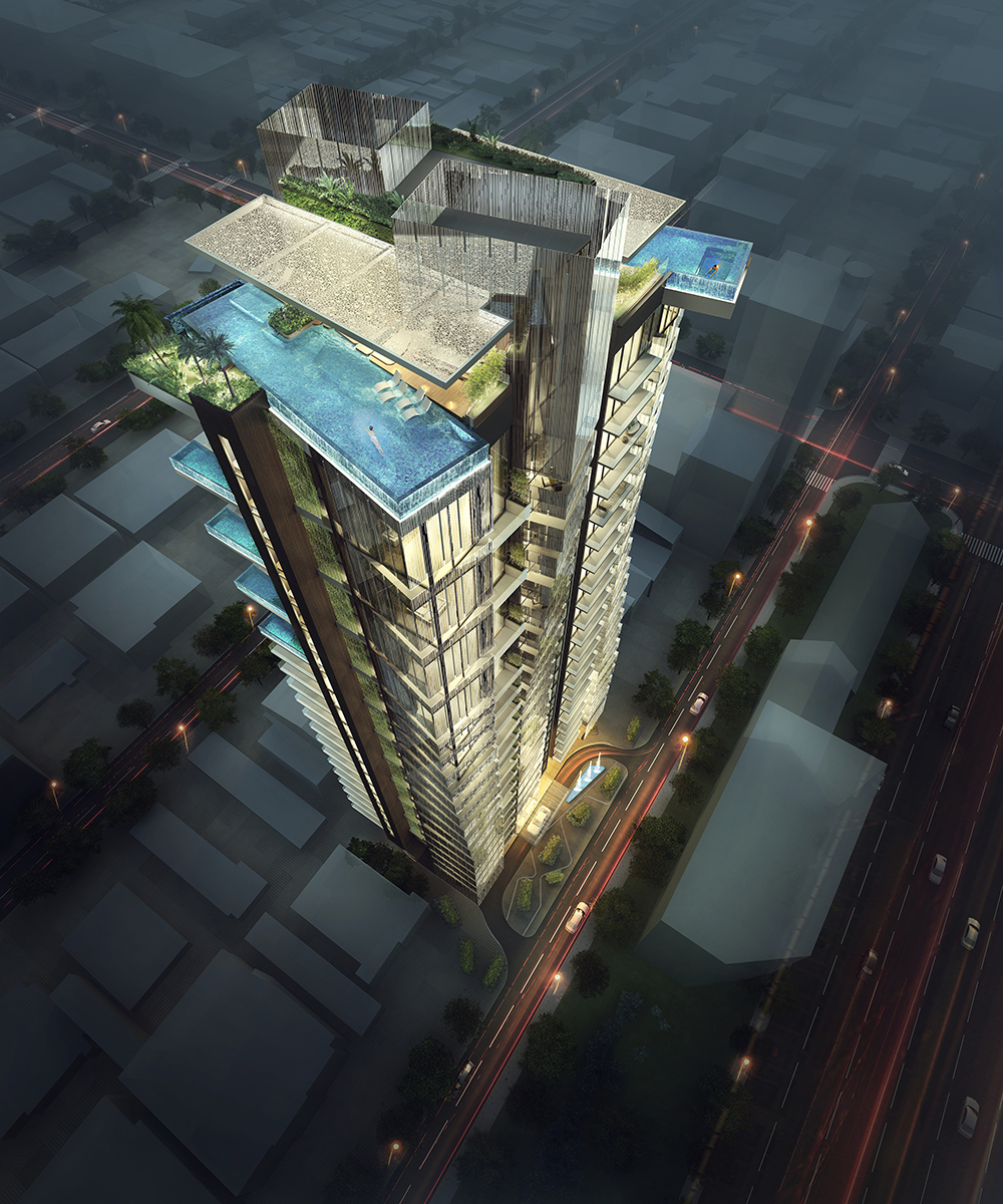 3D Architectural Exterior Renderings 3D Architectural Rendering Singapore
