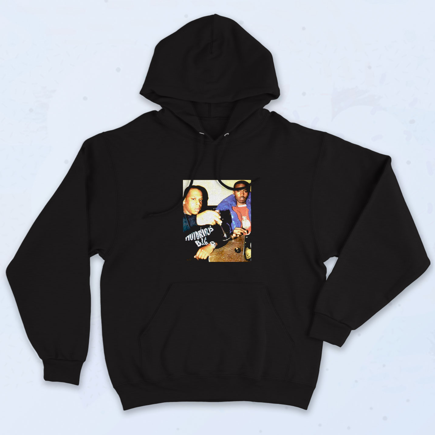 Jay Z & Nas Black Rapper Hoodie Style