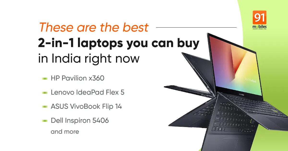 Best 2in1 laptops in India 2021 Dell Inspiron 5406, Acer R11