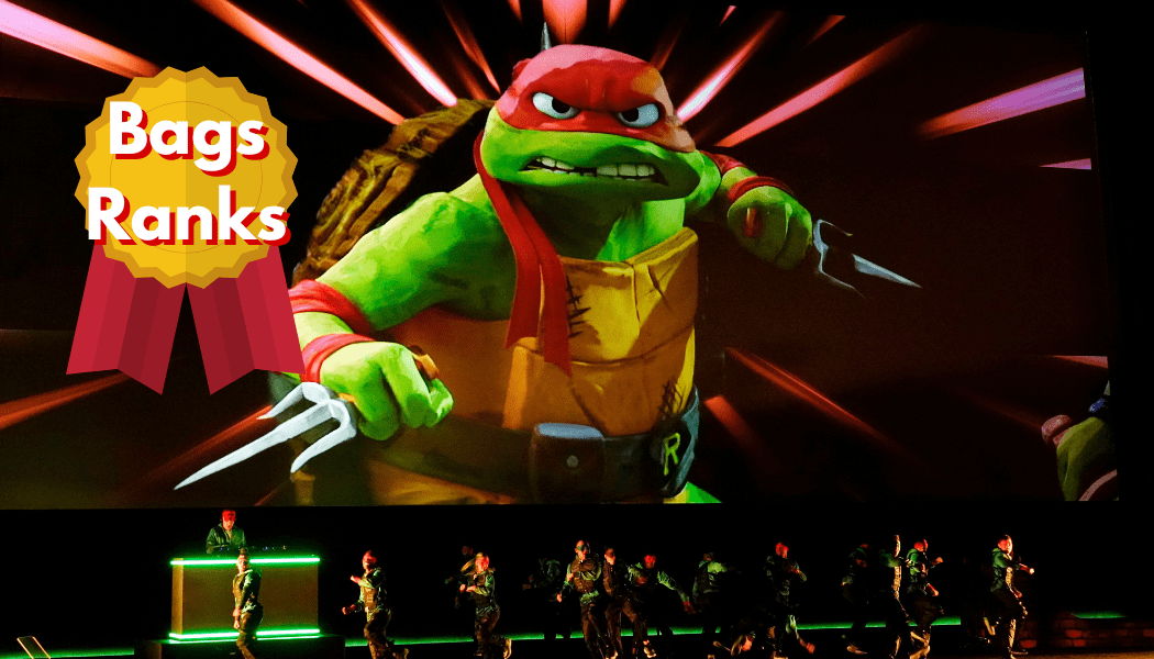 Teenage Mutant Ninja Turtle Movies Bags Ranks 957 THE ROCK