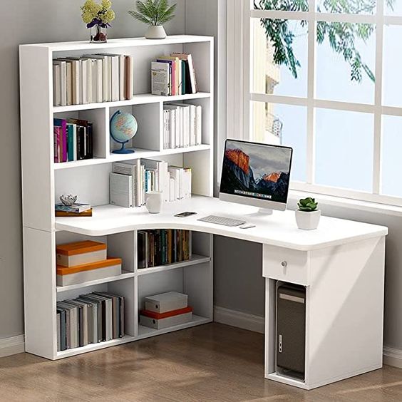 30+ Modern Study Table Ideas Designs for Students, Professionals