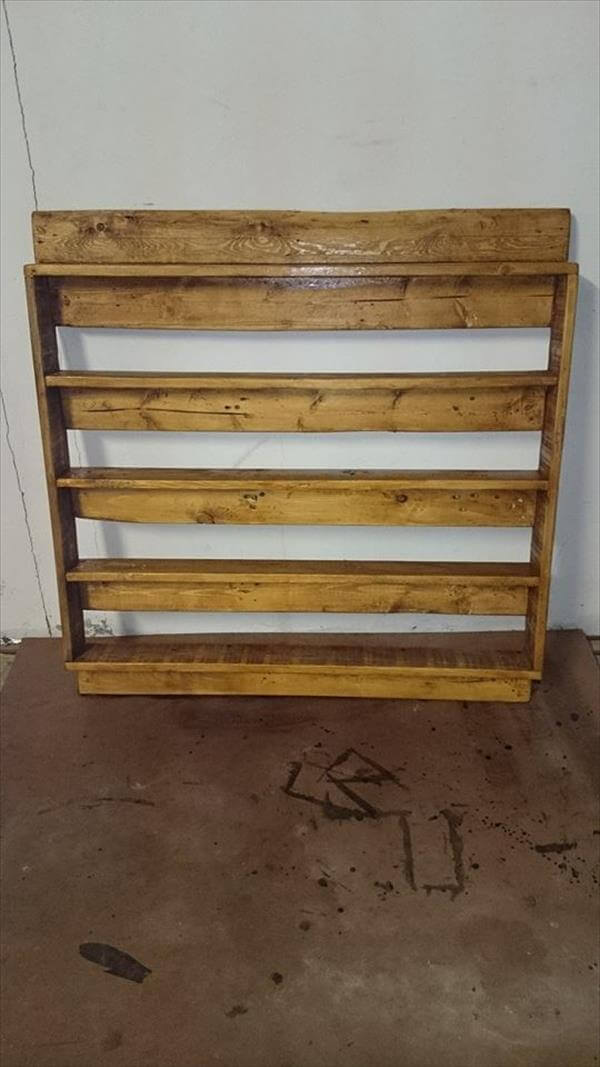 DIY Wooden Pallet Hanging Pot Rack 99 Pallets