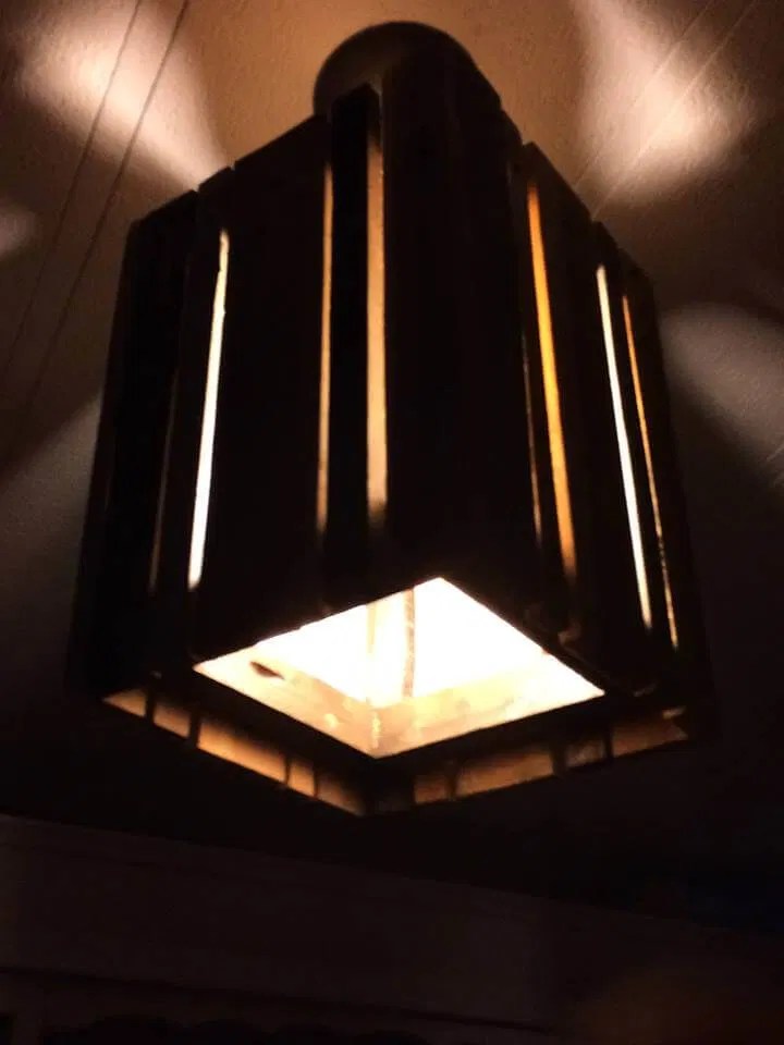 Pallet Pendant Light 99 Pallets