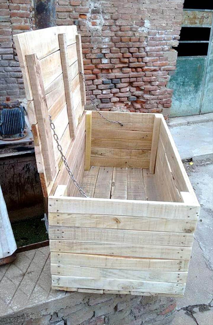 Pallet Trunk DIY 99 Pallets