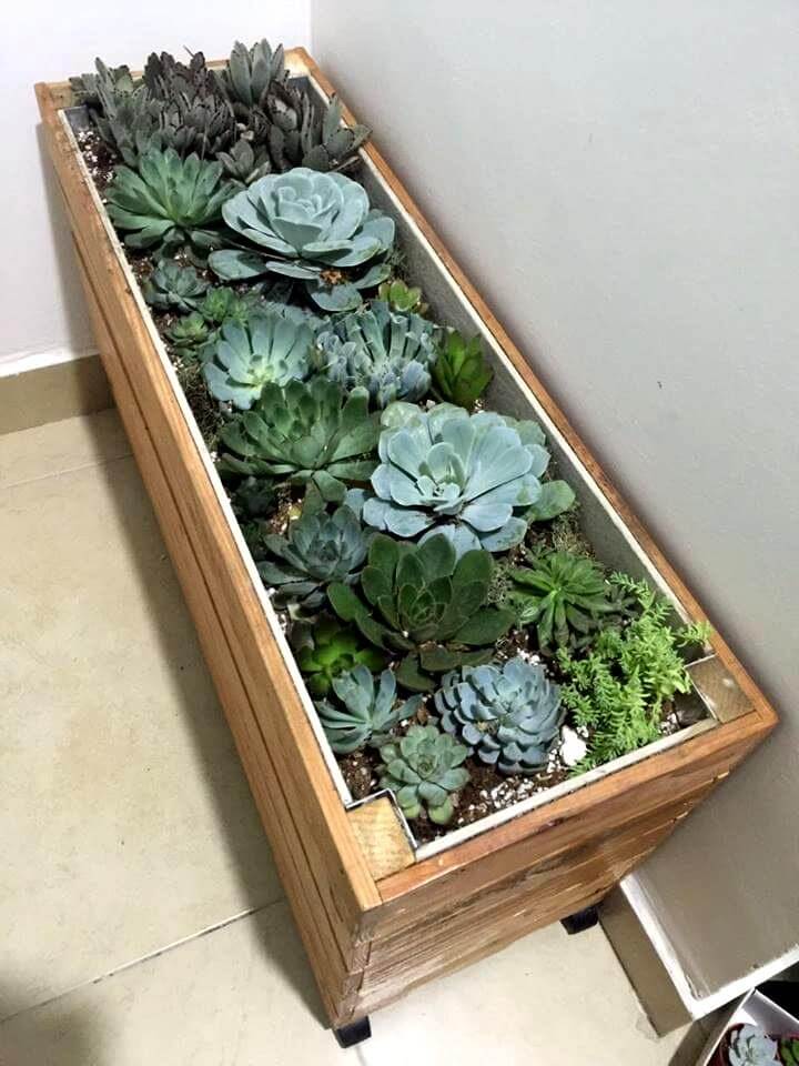 Upcycled Wood Pallet Planter Box 99 Pallets