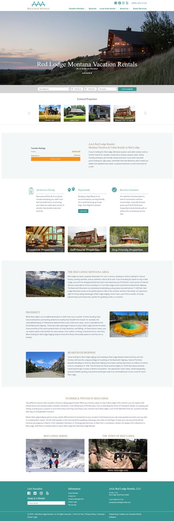 AAA Red Lodge Rentals 9 Cloud  Works