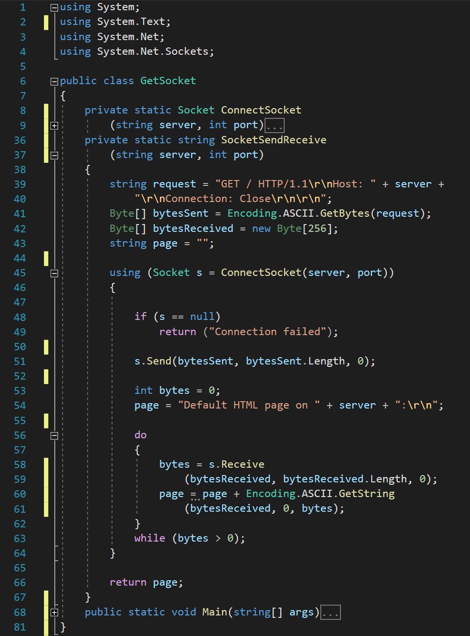 การใช้ Socket Class เพื่อส่งและรับข้อมูลกับ Server HTTP ใน Core 2