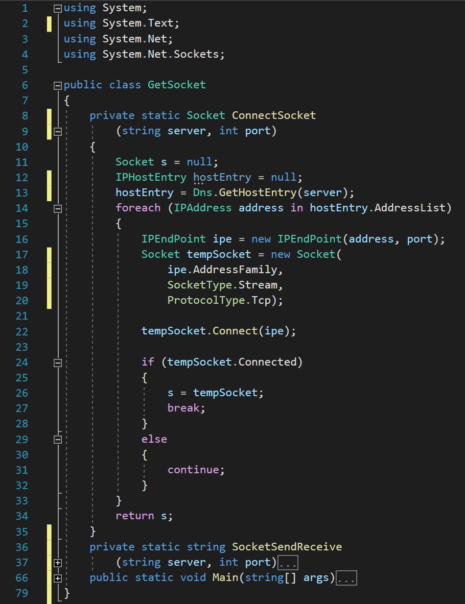การใช้ Socket Class เพื่อส่งและรับข้อมูลกับ Server HTTP ใน Core 2