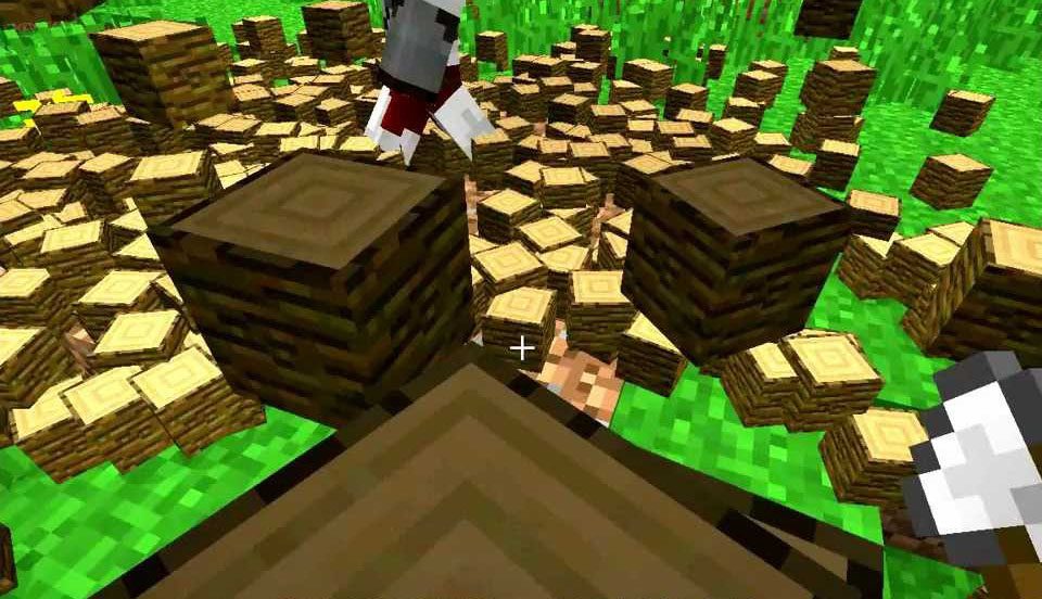 Tree Cutter Down Mod 1.10.2 (Cut Down Any Tree in One Hit)