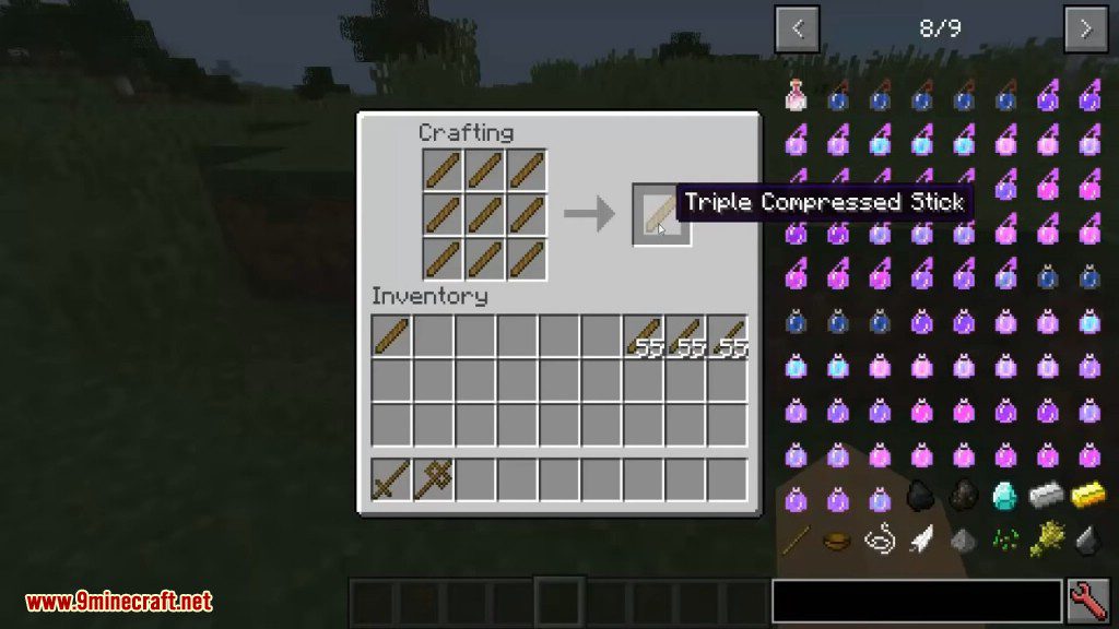Super Stick Sword Mod 1.15.2/1.12.2 (Powerful Stick Axe)