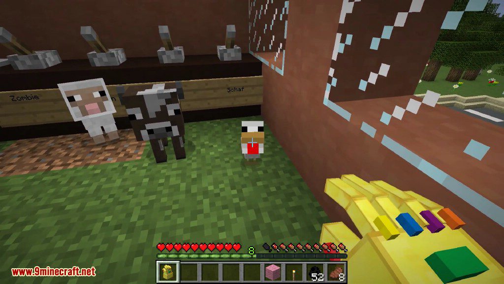 Infinity Gauntlet Mod 1.8.9/1.7.10 (The Strongest Minecraft Weapon Ever)