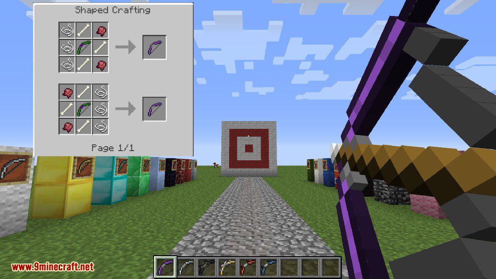 More Bows 2 Mod 1.7.10 (Multiple Epic Bows to Choose From)