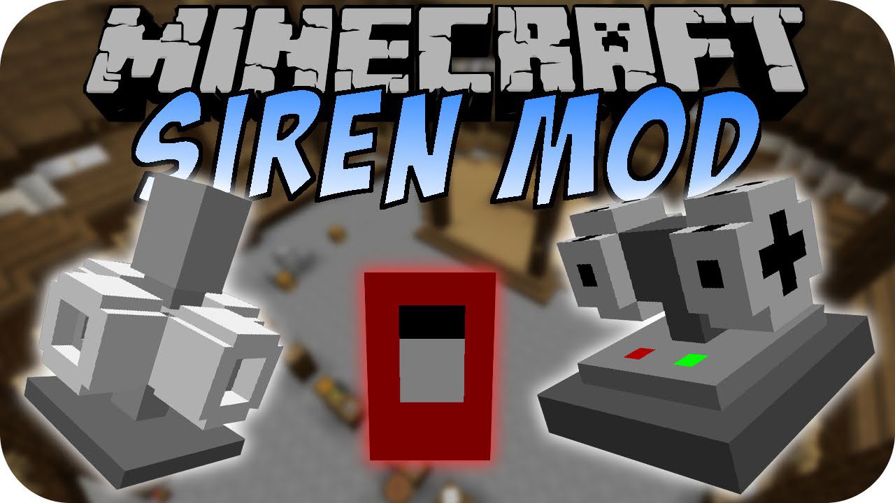 Siren Mod 1.7.10 (Fire Alarm, Nuclear Siren, Speaker)