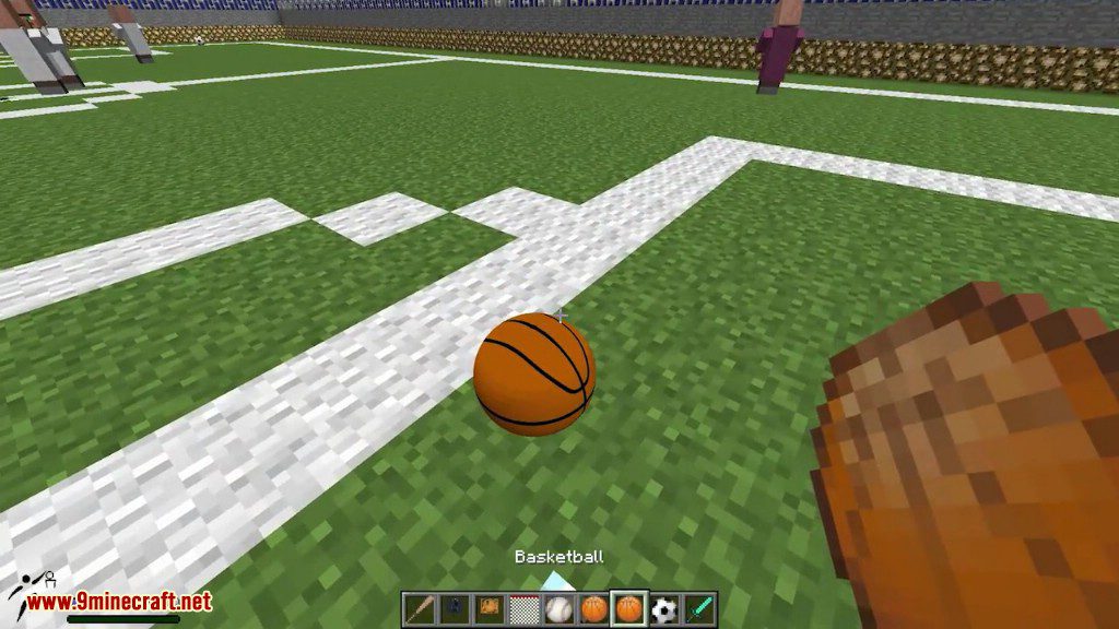 Sports Mod 1.7.10 (Football, Basketball, Tennis, Baseball)